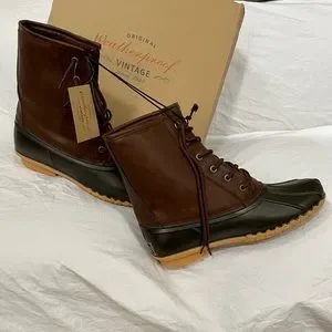 Mens Boots. Heritage Original Weatherproof Chocolate/Brown Size 12 M (mens) Heritage Weatherproof Vintage | Shoes | Mens Boots Heritage  main image 2